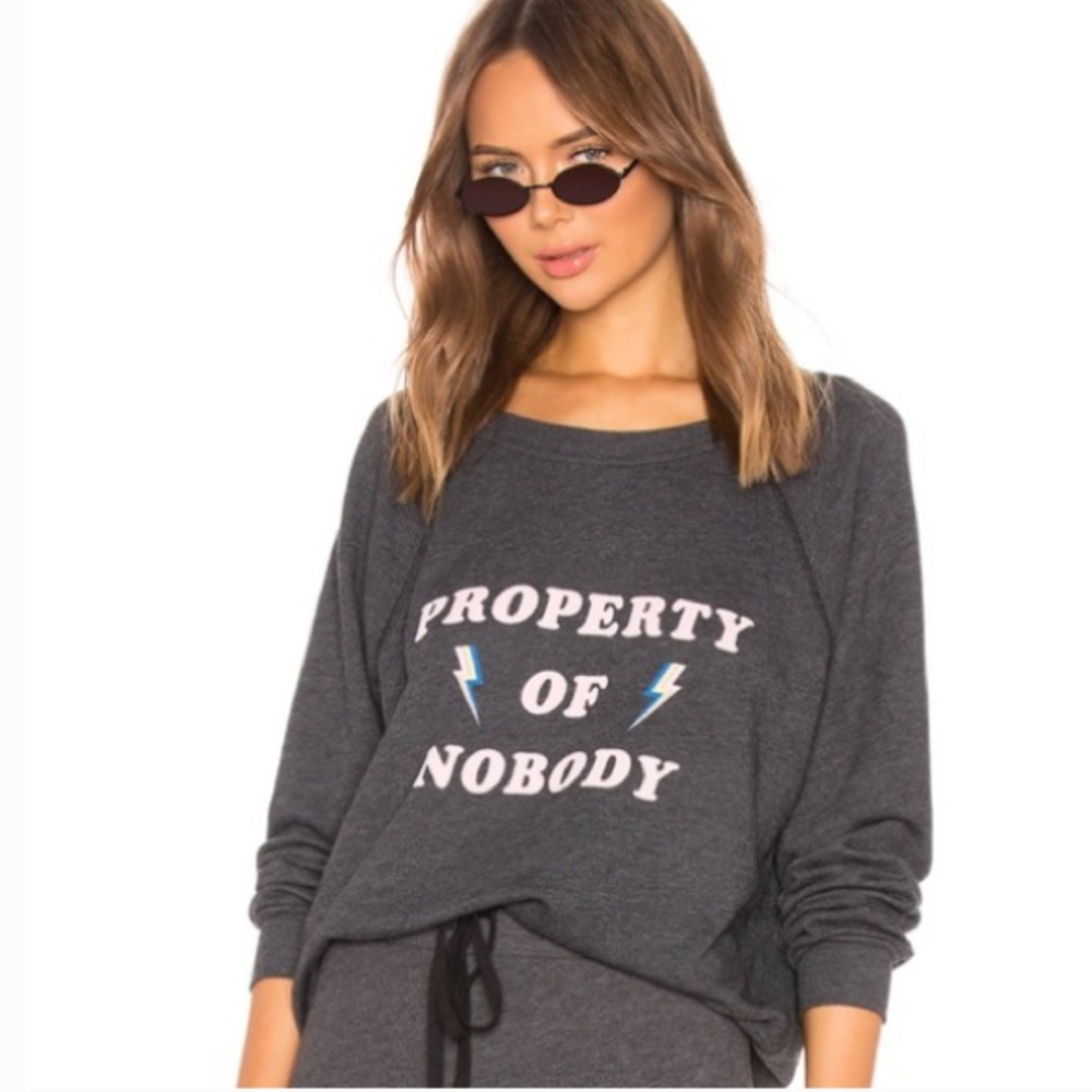 Wildfox Property of Nobody Sommers Sweatshirt